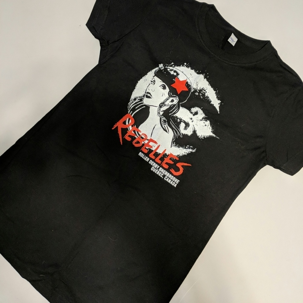 *2 for $15* Quebec Roller Derby T-shirt